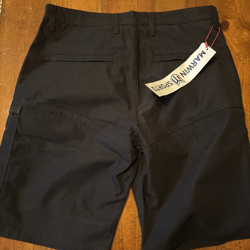 Martin Sports Cargo Shorts Black Size 36 NWT Heavy Motorcross - Picture 5 of 6
